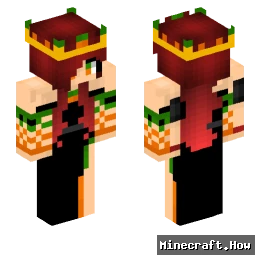 HalloweenQueen - Minecraft skin