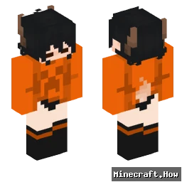 Halloweenns - Minecraft skin