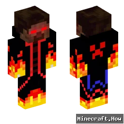 herobrine1 - Minecraft skin