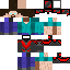 HerobrineCade Minecraft skin preview