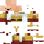 Fire_Saitama classic skin texture