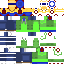 MegaChromeX Minecraft skin preview