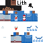 Lithium Minecraft skin preview