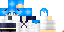LessieSilver Minecraft skin preview