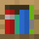Bookshelf classic skin texture